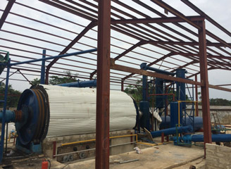 BLJ-10 Batch Operating Pyrolysis Plant